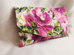Lila Floral Clutch