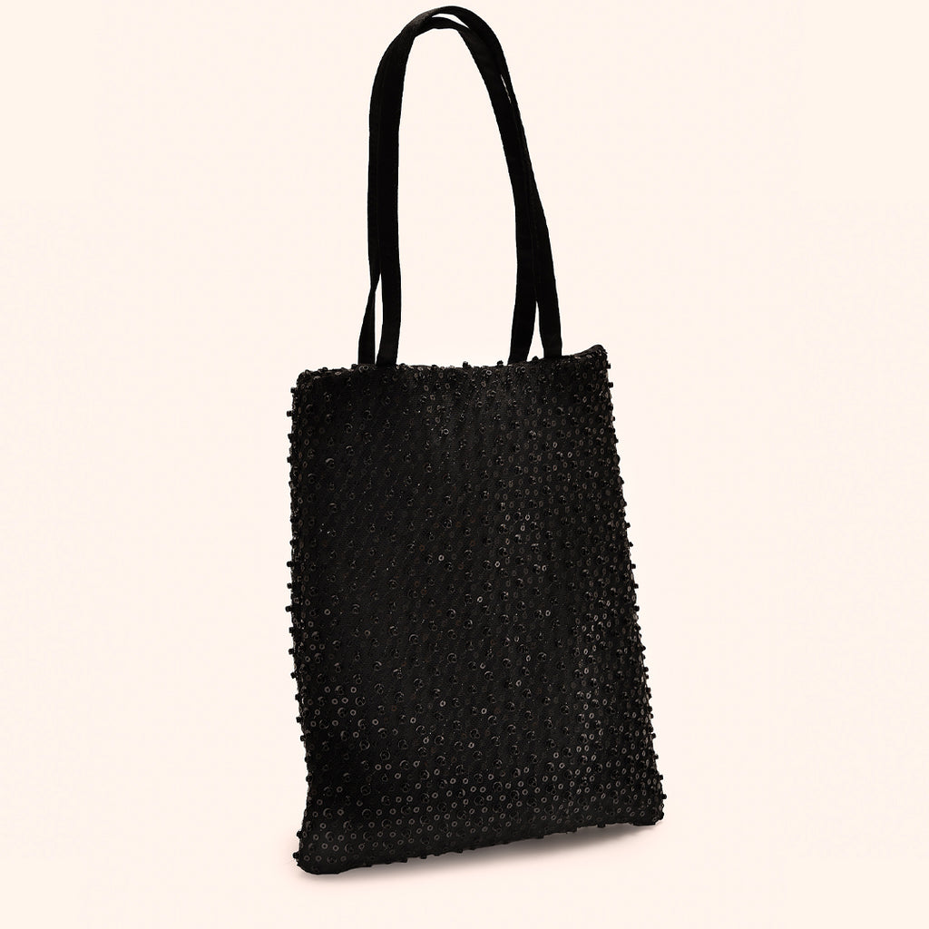 Sophia in Black Beads
