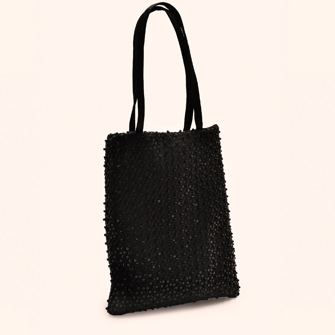 Sophia in Black Beads