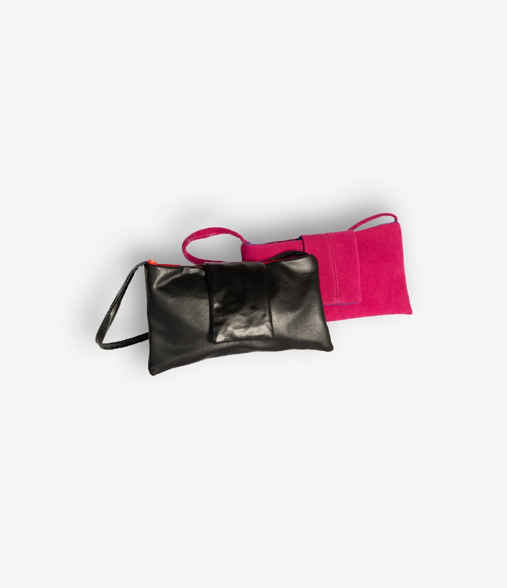 Mia Bag - Black Pleather
